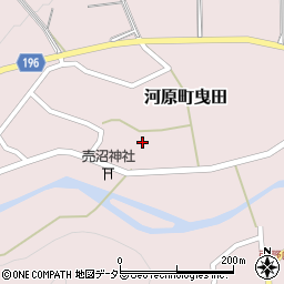 鳥取県鳥取市河原町曳田160周辺の地図