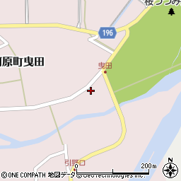 鳥取県鳥取市河原町曳田118周辺の地図
