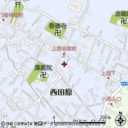 神奈川県秦野市西田原277周辺の地図