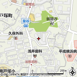 神奈川県横浜市戸塚区戸塚町475-2周辺の地図