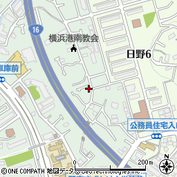 神奈川県横浜市港南区野庭町856-1周辺の地図