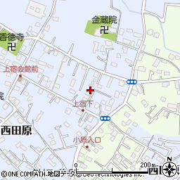 神奈川県秦野市西田原288-4周辺の地図