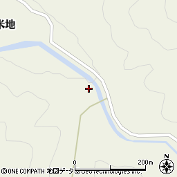 兵庫県養父市奥米地1101周辺の地図