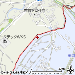岐阜県多治見市大薮町67-126周辺の地図