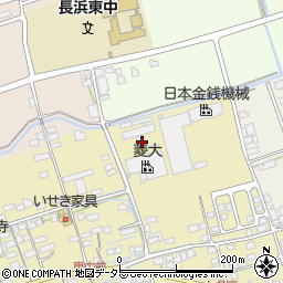 滋賀県長浜市七条町305-3周辺の地図