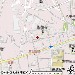 橋本花店周辺の地図
