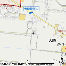 鳥取県西伯郡伯耆町大殿634-7周辺の地図