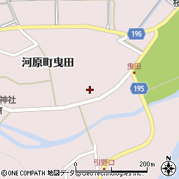 鳥取県鳥取市河原町曳田211周辺の地図