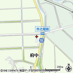 岐阜県不破郡垂井町府中680周辺の地図