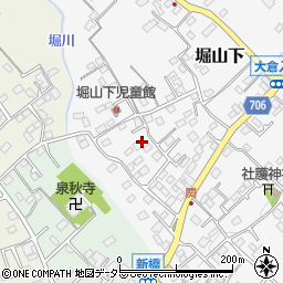 神奈川県秦野市堀山下658周辺の地図