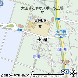 いせはらクミアイ産業株式会社　大田給油所周辺の地図