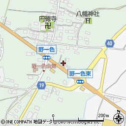 滋賀県米原市野一色327周辺の地図