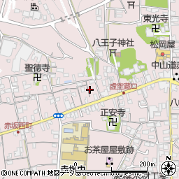 岐阜県大垣市赤坂町4022周辺の地図