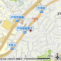 ライオンズマンション戸塚町第３周辺の地図