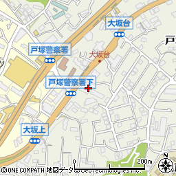 神奈川県横浜市戸塚区戸塚町3122-2周辺の地図