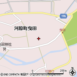 鳥取県鳥取市河原町曳田206周辺の地図