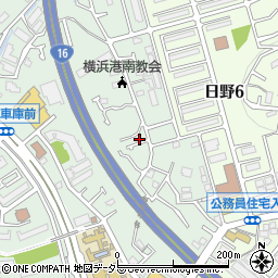 神奈川県横浜市港南区野庭町856周辺の地図