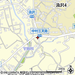 神奈川県横浜市戸塚区汲沢町732-1周辺の地図