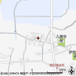 滋賀県米原市間田463周辺の地図
