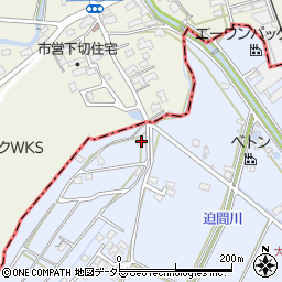 岐阜県多治見市大薮町67-58周辺の地図