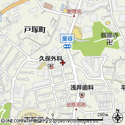 神奈川県横浜市戸塚区戸塚町2873周辺の地図
