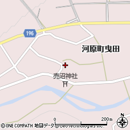 鳥取県鳥取市河原町曳田165周辺の地図