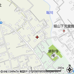 神奈川県秦野市堀西1150-3周辺の地図