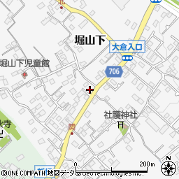 神奈川県秦野市堀山下691周辺の地図
