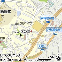 神奈川県横浜市戸塚区汲沢町1185周辺の地図