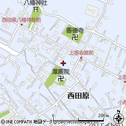 神奈川県秦野市西田原91周辺の地図