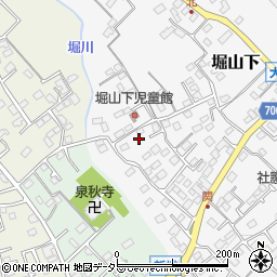 神奈川県秦野市堀山下656周辺の地図