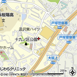 戸塚西パーク・ホームズ五番館周辺の地図