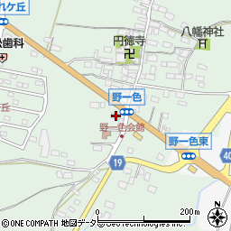 滋賀県米原市野一色468周辺の地図