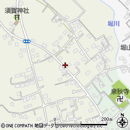 神奈川県秦野市堀西1177周辺の地図