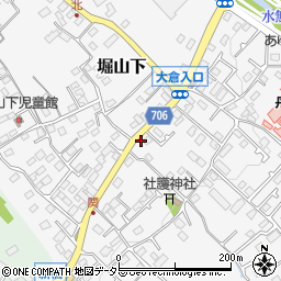 神奈川県秦野市堀山下741周辺の地図