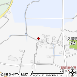 滋賀県米原市間田458-1周辺の地図