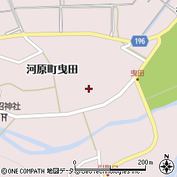 鳥取県鳥取市河原町曳田208周辺の地図