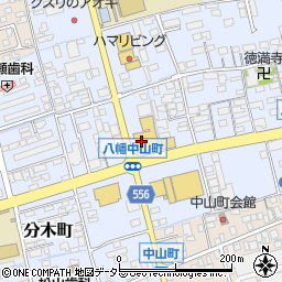 中村家具株式会社周辺の地図
