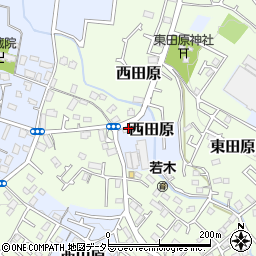 神奈川県秦野市西田原1218周辺の地図