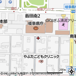 岩田将人事務所周辺の地図