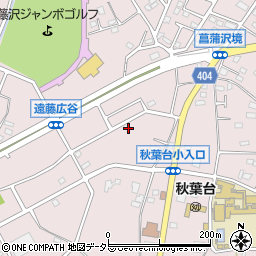 神奈川県藤沢市遠藤周辺の地図