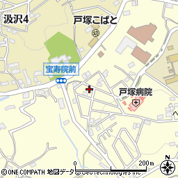 神奈川県横浜市戸塚区汲沢町1001周辺の地図