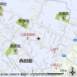 神奈川県秦野市西田原283周辺の地図