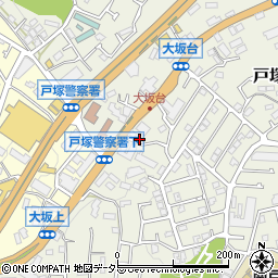神奈川県横浜市戸塚区戸塚町3122-51周辺の地図