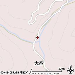 兵庫県養父市大谷371周辺の地図