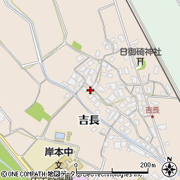 鳥取県西伯郡伯耆町吉長303周辺の地図