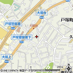 神奈川県横浜市戸塚区戸塚町3122-57周辺の地図
