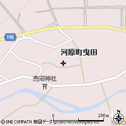 鳥取県鳥取市河原町曳田170周辺の地図