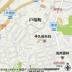 神奈川県横浜市戸塚区戸塚町2891-21周辺の地図