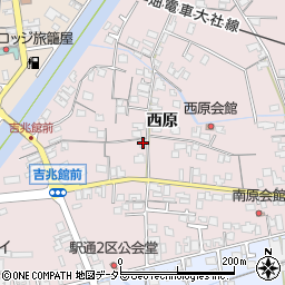 島根県出雲市大社町修理免721-2周辺の地図